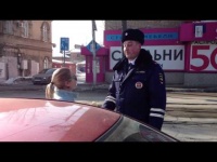 Последние новости Поздравление самарским девушкам от инспектора ДПС, Самара. 06.02.2015