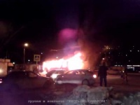 Последние новости Самара. Сгорел троллейбус . группа в контакте " ЖЕСТЬ ПО- САМАРСКИ".