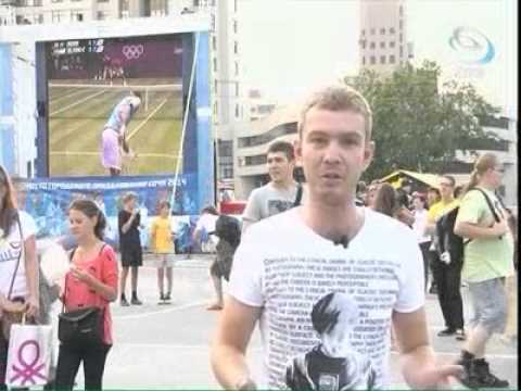 Российских паралимпийцев поддержали флешмобом