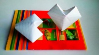 Делай сам оригами сердце надувное,как сделать из бумаги сердечко  // how to make origami inflatable heart видео-урок